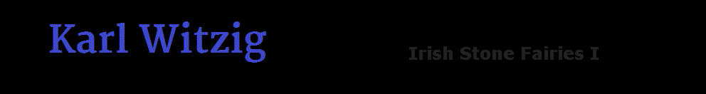 Irish Stone Fairies I